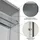Proregal BEE Aktenschrank 120 x 60 x 195 cm Grau-Hellblau