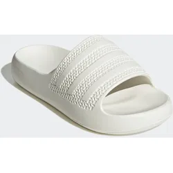 Badesandale ADIDAS ORIGINALS "AYOON ADILETTE", Gr. 43, weiß (sanftes weiß, wonder weiß, sanftes weiß), Synthetik, sportlich, Schuhe