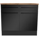 Smartkitchen Unterschrank JAZZ - B/H/T ca. 100,00x90,00x60,00