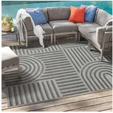 Sanat Berlin Outdoor-Teppich 80 x 150 cm Grau