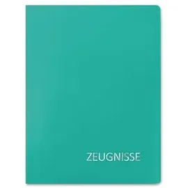 ROTH Zeugnismappe A4 türkis 20 Hüllen