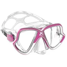 Mares X-vision Mid 2.0 - Tauchmaske - pink/weiß/clear