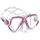 Mares X-vision Mid 2.0 - Tauchmaske - pink/weiß/clear