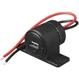 PRO PLUS ProPlus USB Aufbausteckdose 2100mA 12V/24V