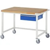 Rau Fahrbare Werkbank 8001, B1250xT900xH880mm, 1x Schublade-TA