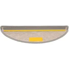 vidaXL Treppenmatten Selbstklebend Sisal-Look 15 Stk. 56x17x3 Silbern