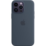 Apple Silikon Case mit MagSafe für iPhone 14 Pro Max sturmblau