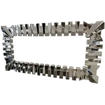 aea Wandspiegel 5 x 80 x 180 cm Grau