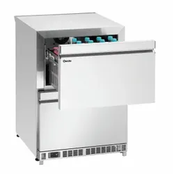 Bartscher Schubladenkühler 600S2, Schubladenkühler mit 2 Umluft-gekühlten Schubladen, 1 Stück