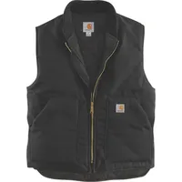 CARHARTT V01 Insulated Rib Collar Weste - Schwarz S
