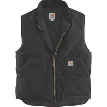 CARHARTT V01 Insulated Rib Collar Weste - Schwarz S