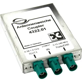 ATTB 4721.01 Universal DAB DAB+ AM FM, Antennenverstärker mit Antennenweiche...
