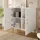 Okwish Sideboard Weiß, Holzwerkstoff, 36x90x80 cm, Wohnzimmer, Kommoden & Sideboards, Sideboards