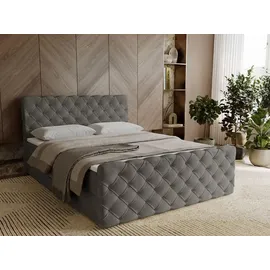 GRAINGOLD Lunaris 160 x 200 cm Dunkelgrau