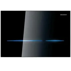 Geberit WC-Strg m elektr Spül Netz 2-Mengen-Sp Sigma80 Glas schwarz