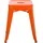deluke Hocker FULDA 40 x 46 x 40 cm Orange