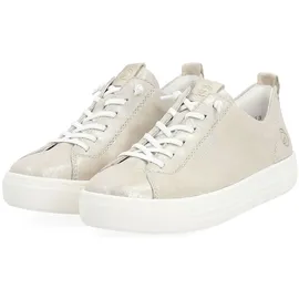 remonte Sneaker Damen Weite E Beige/Silber 36