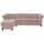 Home Affaire Chesterfield-Sofa New Castle L-Form 255 x 72 x 171 cm Flamingo