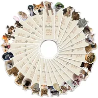 Zernblend 30 Stück Katzen-Lesezeichen aus Papier, Lesezeichen, Lesezeichen Kinder, Bookmark, Lesezeichen Papier