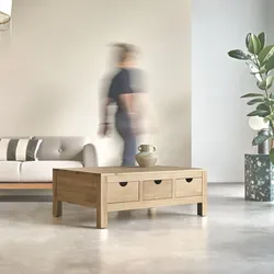 Couchtisch OIiver aus massivem Eichenholz