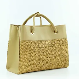 Valentino Alexia Summer Shopper Synthetik Braun/Weiß