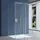 doporro U-Form Duschkabine mit Schiebetür rechts 120 x 70 cm Transparent/Sicherheitsglas D648360641500