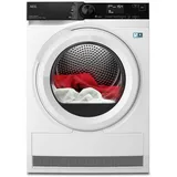 AEG Wärmepumpentrockner Serie 9000 mit AbsoluteCare Plus, Daunentrocknung – Punktgenaue Trockenergebnisse mit 3D-Scan, Testsieger der Stiftung Warentest, 8 kg, A+++, Schontrommel, TR9AMZ2024