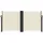 vidaXL Seitenmarkise 120 x 1200 cm Creme Stahl