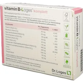 Dr. Loges Vitamin B-Loges Komplett Filmtabletten 60 St.