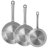 Wellhome Bratpfannen-Set 3-tlg. 20 cm + 22 cm + 24 cm