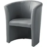 Livetastic Cocktailsessel Pur, Grau, Kunststoff, 66x75x56 cm, Made in EU, Made in Europe, FSC 100%, Wohnzimmer, Sessel, Cocktailsessel