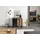 MASSIVMOEBEL24.DE Kommode Mango 90x45x90 natur klar lackiert / Metall schwarz BLACKBURN #108
