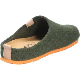 ROHDE Herren Pantoffeln Hausschuhe Softfilz Napoli-H 6900, Größe:43 EU, Farbe:Grün - 43