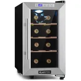 Klarstein Reserva 8 Uno Weinkühlschrank 23 Liter Edelstahl