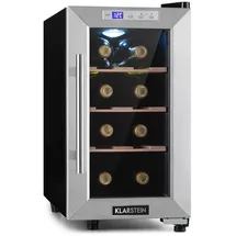 Klarstein Reserva 8 Uno Weinkühlschrank 23 Liter Edelstahl
