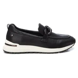 Xti für Damen. 14337301-NEGRO Mokassins 143373 schwarz (41), Lässig, Kunstleder