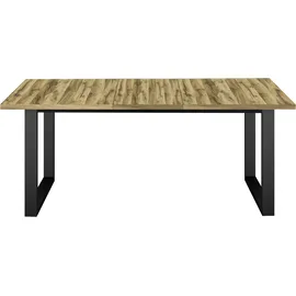 Mäusbacher Ausziehtisch 90 x 73 x 90 cm schwarz