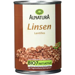 Alnatura Bio Linsen Dose, 265g