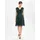 Zero Chiffonkleid Midi Plissee Grün 36