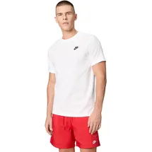 Nike Sportswear Freizeit T-Shirt Herren 101 white/black 3XL