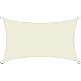 Sol Royal SolVision HS9 Sonnensegel rechteckig Creme HDPE