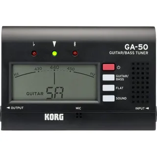 Korg GA-50 Stimmgerät, Schwarz