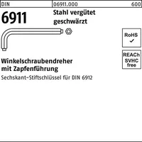 Reyher Winkelschraubendreher DIN 6911 6-kt Zapfen SW 4 M5