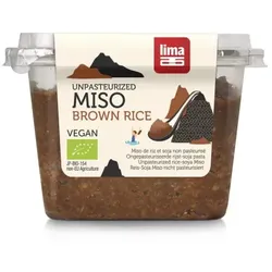 Lima Braun Reis Miso, nicht pasteurisiert bio