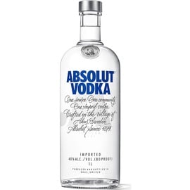 Absolut Vodka 40% vol 1 l