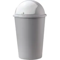Home4You Mülleimer 50 l Grau