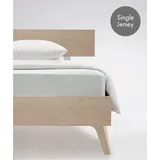 FLEURESSE Jenny C 001115 Single-Jersey 180 x 200 - 200 x 200 cm weiß