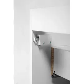 Rodan | Waschbeckunterschrank 80cm | Weiß matt | B/H/T 80/57/46cm | 2 Softclose-Schubladen | Badezimmerschränke, Badmöbel, Waschbecken Unterschr... - Weiß