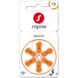 60x Signia (Siemens) Hörgerätebatterien 13 P13MF PR48 (10x6er Blister) Orange