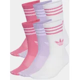 adidas 6 PACK - 3-Stripes CREW Socks multicolor 28-30
